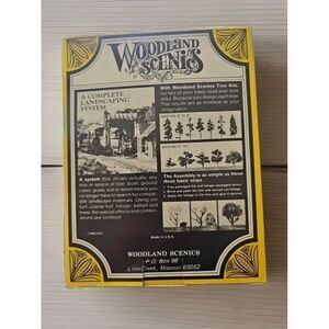 HO Scale Woodland Scenics 4 Inch Shade Trees TK 19 Vintage In BOX‎